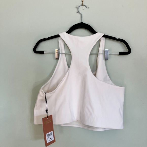 Girlfriend Collective NWT Paloma bra ivory white size 3X - Picture 3 of 7